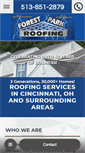 Mobile Screenshot of forestparkroofing.com